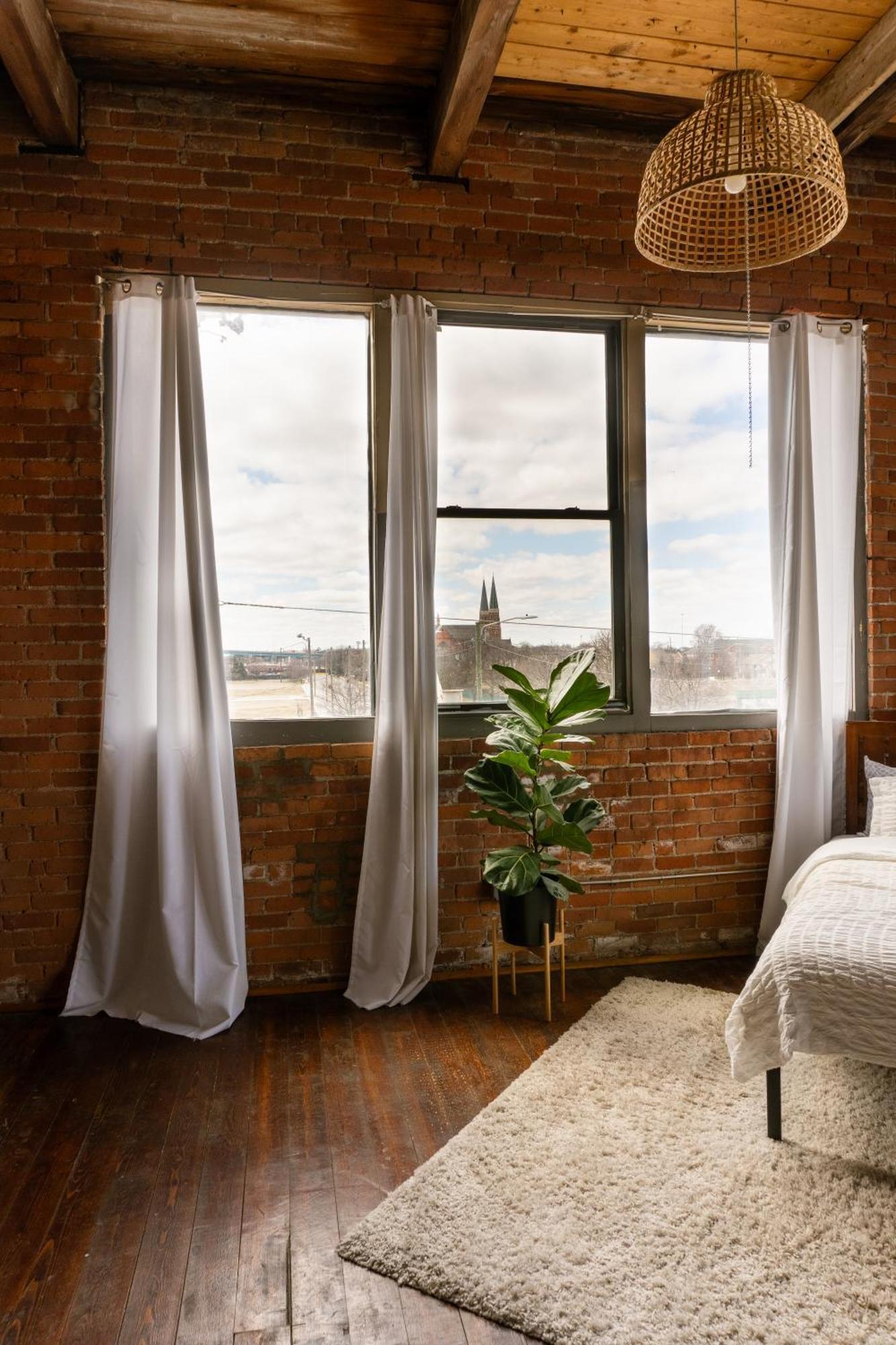 420 Friendly Canada Bridge View Loft Downtown Free Parking Detroit Exterior photo